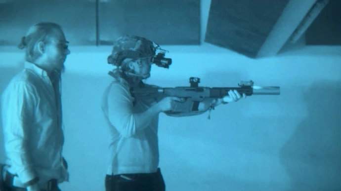 Valonvahvistinammunta